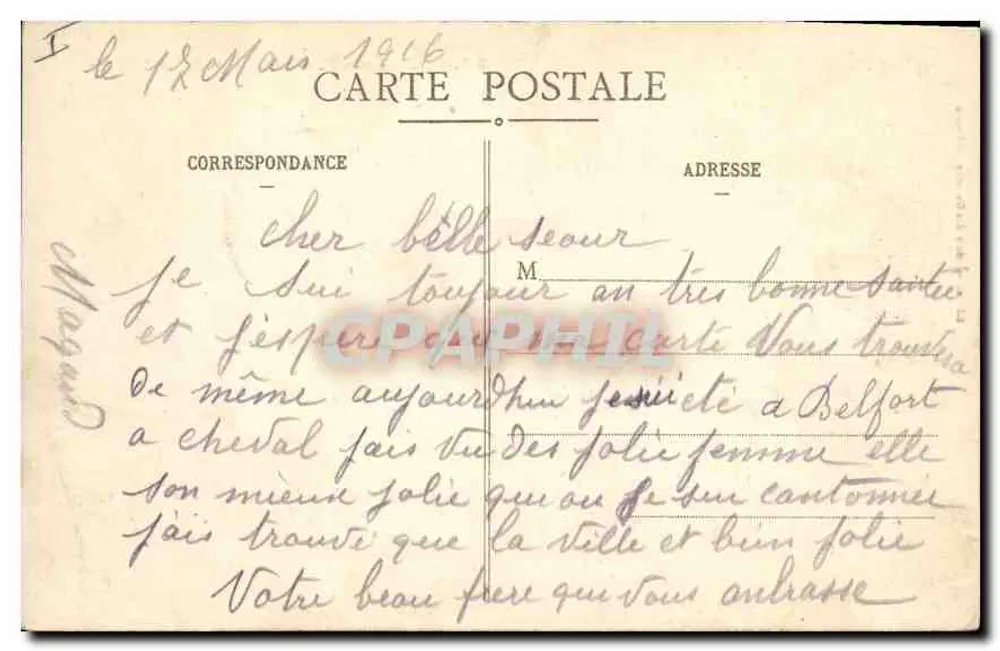 Belfort - A Torre da Miotte — Edição artística das Crêkères Moderno, n°36 - Verso