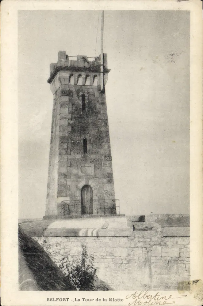 Belfort - A Torre da Miotte — editor Albertrine, n° 99 - Frente