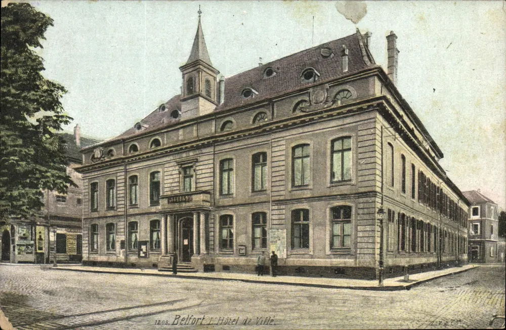 Belfort — O Hotel de Ville — Edit. P. P. Ba - Frente