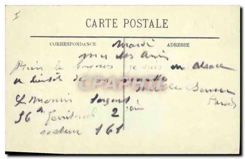 Belfort — O Leão, obra de Bartholdi — LL, n°9 - Verso