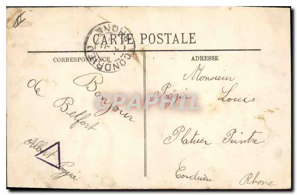 Belfort — A Miottte e a Vale — LL. — Editor LL, n°64 - Verso