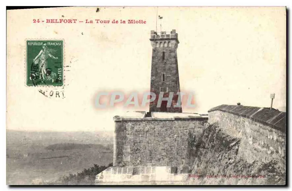 Belfort — Torre da Miotte — Edição especial das Galerias de Belfort - Frente