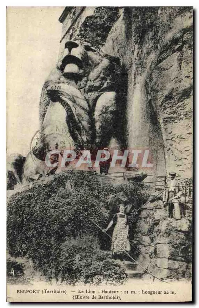 Belfort (Território) — O Leão — Obra de Bartholdi - Frente