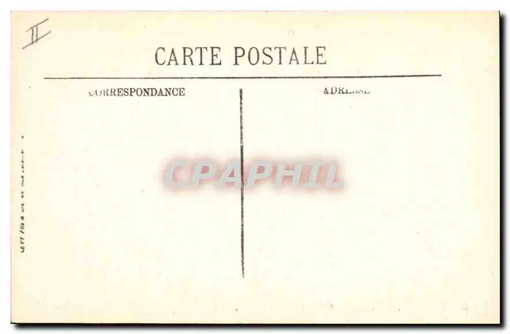 Bellicourt — Die Place d'Armes und die Kirche — Verlag L.L. - Rückseite