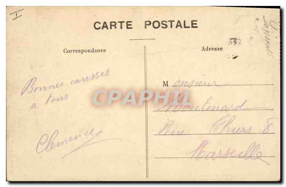Belfort — A Porta de Brisach — A. e H. C. - Verso