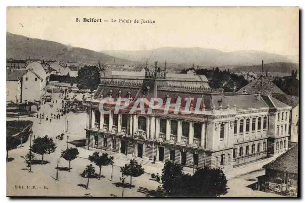 S. Belfort — O Palácio de Justiça — Edição P.P. - R. - Frente