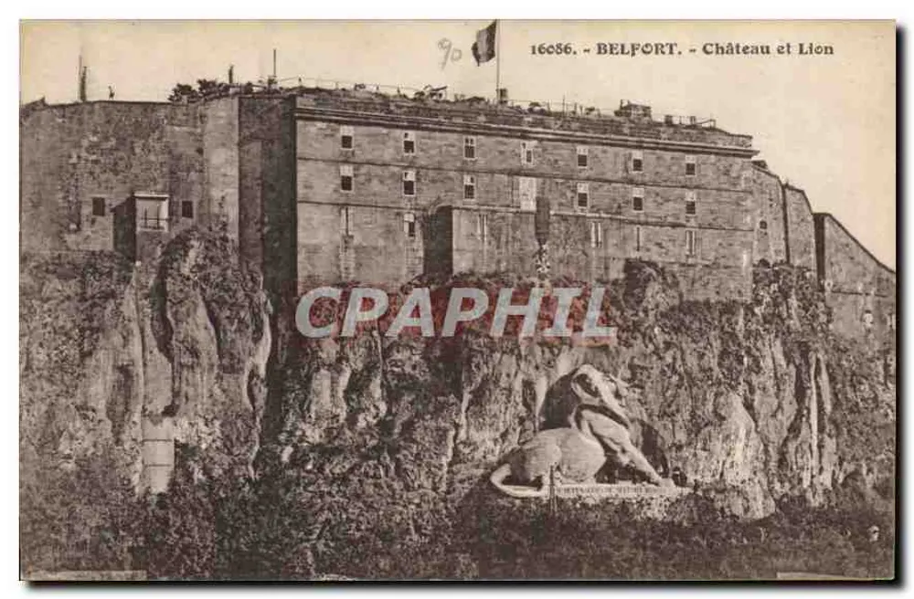 Belfort - Castelo e Leão — Editor Les Editions C. Benacon - Frente