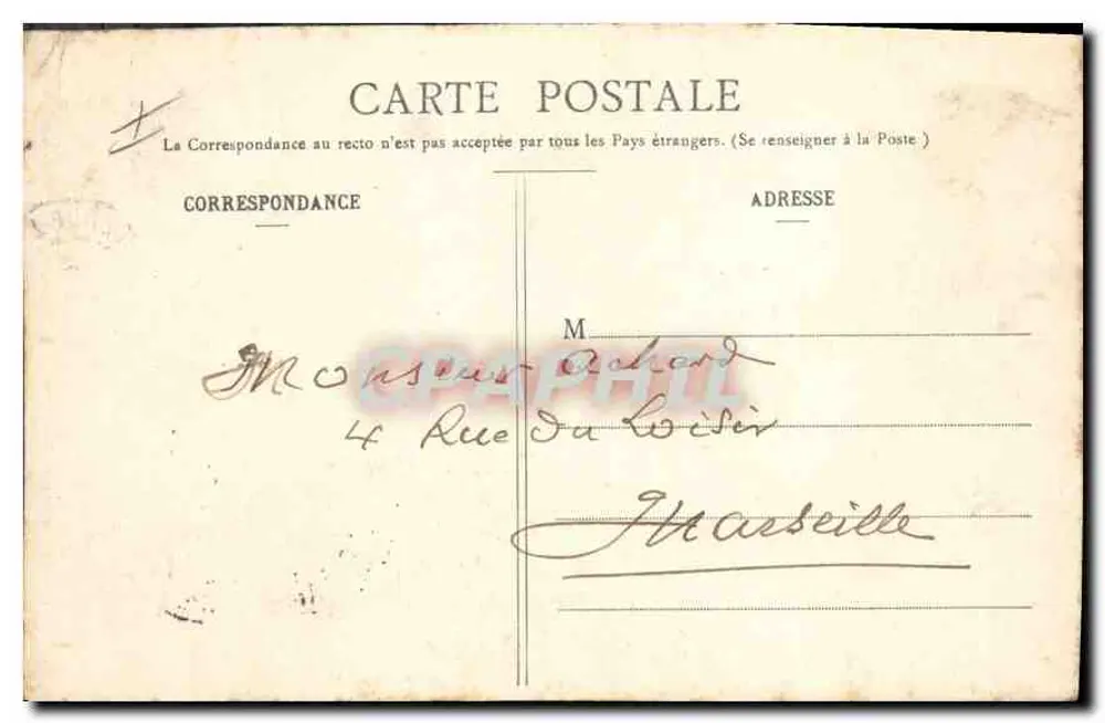 Belfort, a Porta de Brisach — Edição especial das Galerias Modernas — Drouin, fot. - Verso