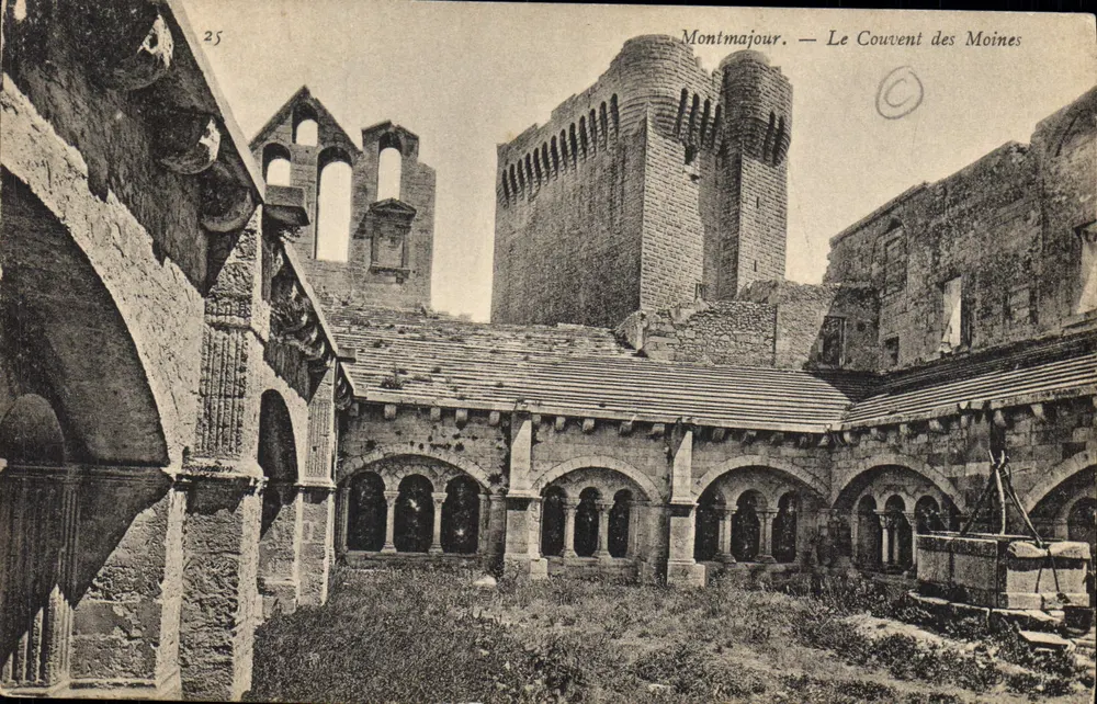 Montmajour — Klasztor Mnichów — Wydawca nieznany, nr 25 - Awers