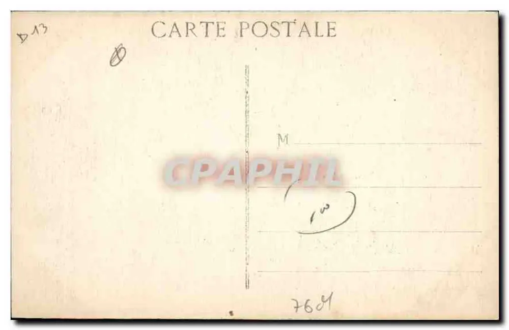 Les Saintes-Maries-de-la-Mer — Innenansicht der Kirche — Edit. Pioch Tabacs - Rückseite