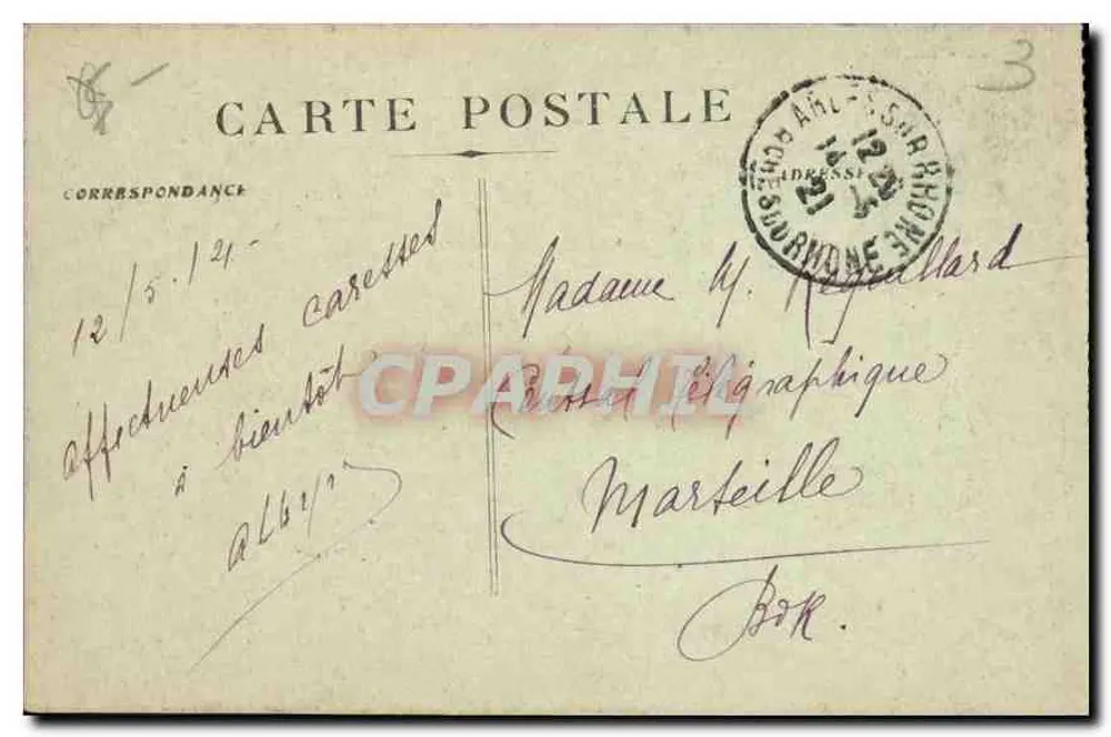 Arles — Place de la République — wydawca anonimowy, nr 228 - Rewers