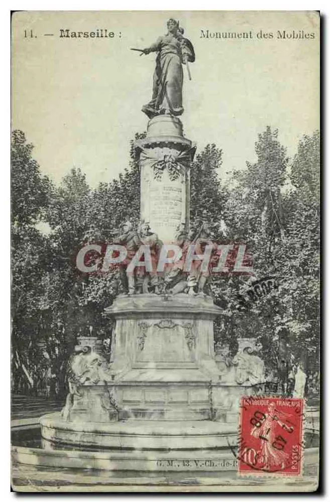 Marselha: Monumento dos Mobiles — n°14 - Frente