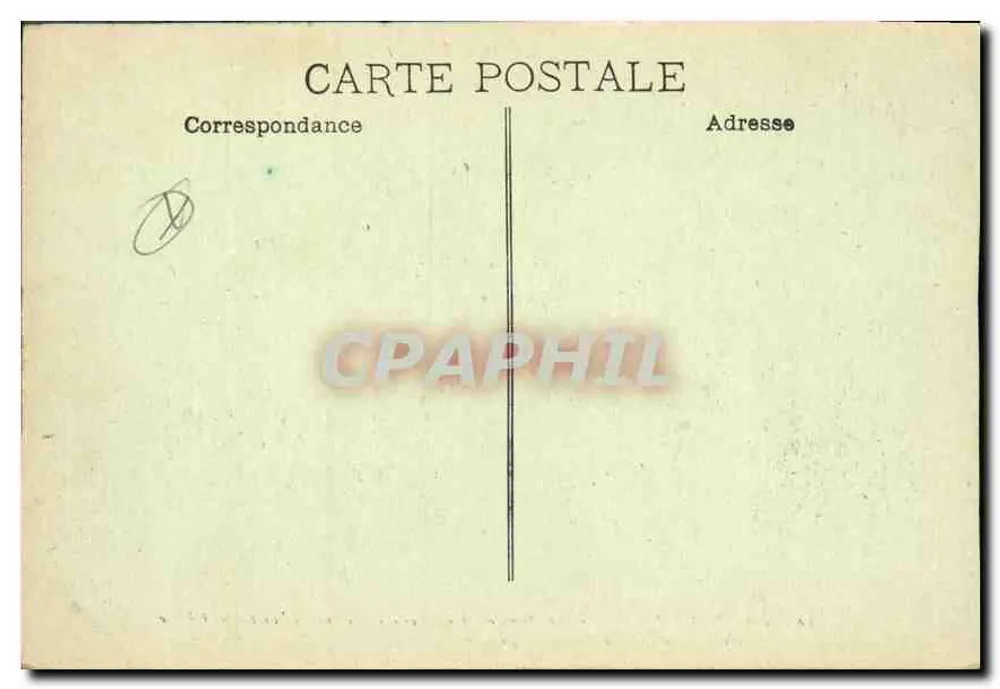 Tarascon — O Castelo do Rei René localizado na margem do rio Ródano, atualmente local de prisão — Col. LA - Verso