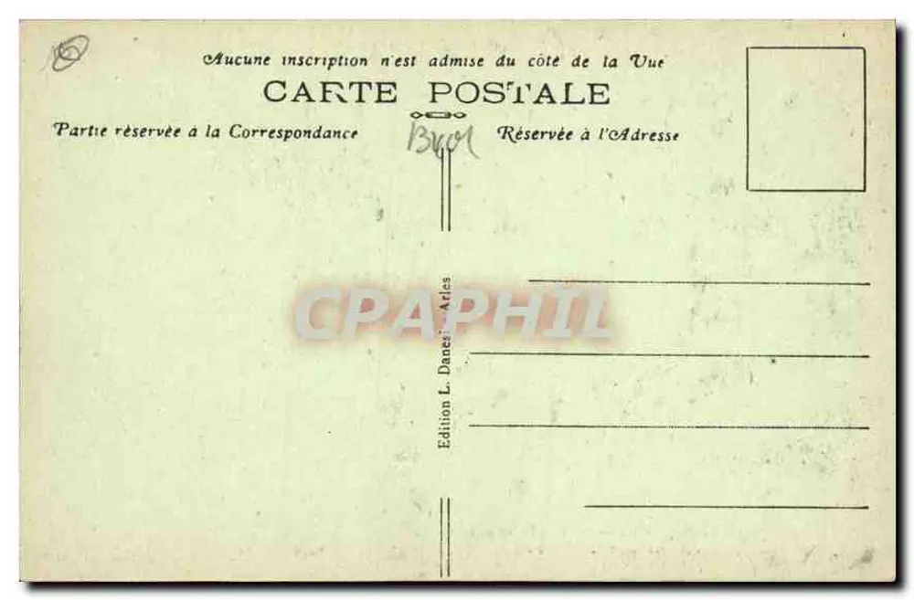 Arles — I Alyscamps. Via dei Sepolcri — Collezione d'Arte Magall - Verso