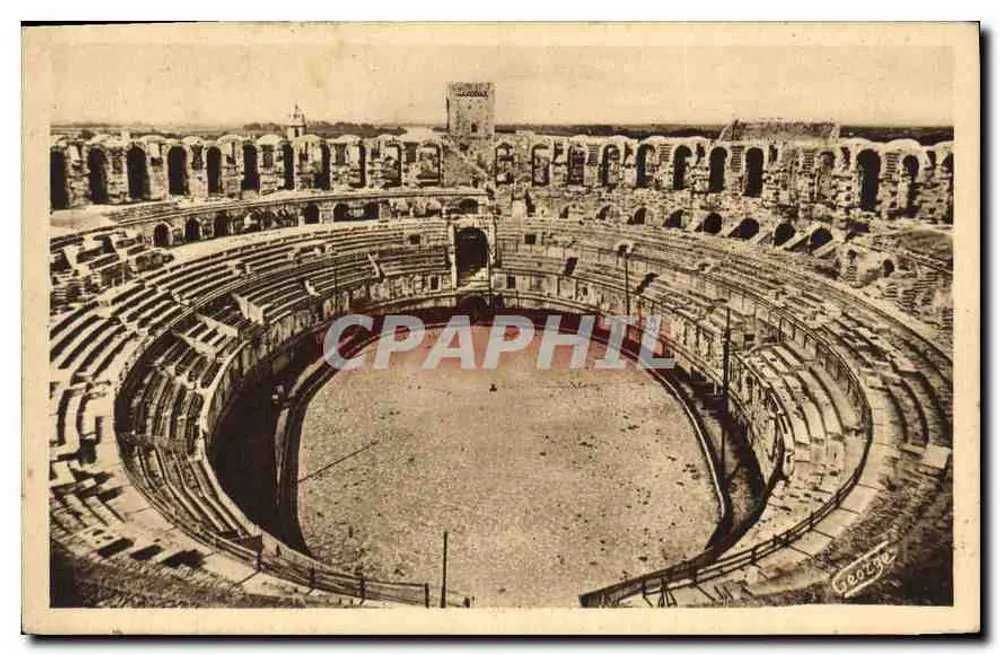 Arles - Interior das Arênes — Foto Georges, n°503 - Frente