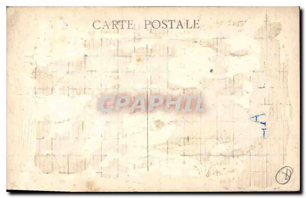 Saint-Canadet - Castelo de Fontvert — Edição Roche-Tabacs - Verso