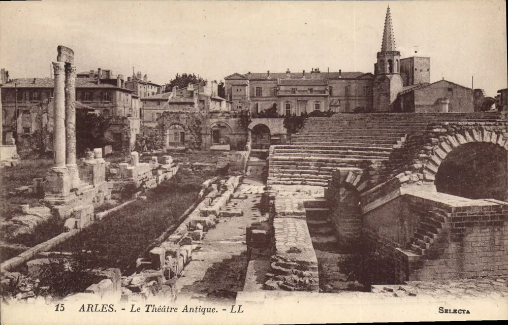 Arles - O Teatro Antigo - LL - Selecta - Frente