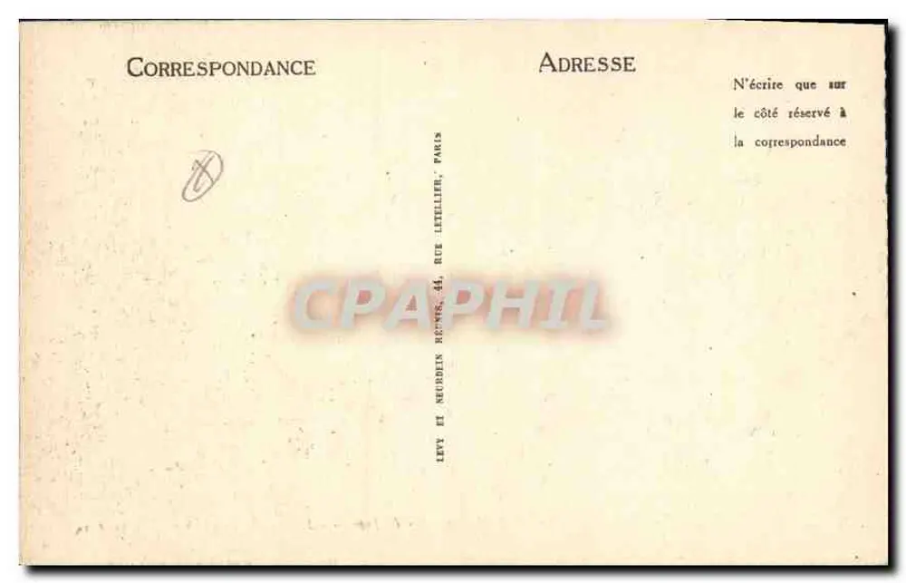 Arles - Palácio de Constantino - Constantin Palace - LL - Selecta - Verso