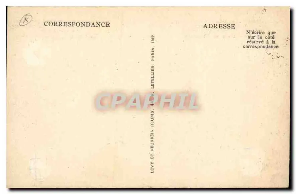 Arles — Les Arènes — Verlag Levy et Neurdel, Paris - Rückseite