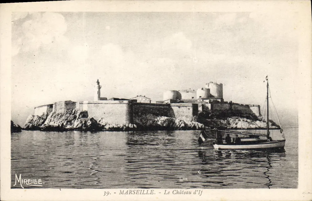 Marseille - O Castelo de If — Mireille, n°39 - Frente