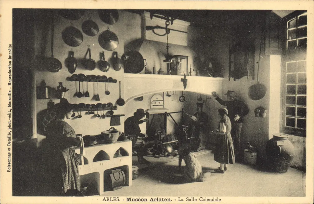 Arles - Musée Arlaten - La Salle Calendale — Bolseonnas et Denaillie, Marseille - Vorderseite