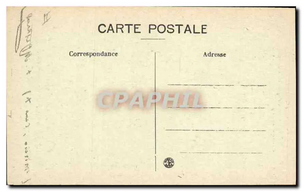 Mireille (A. Mercié) — Estátua da mulher da Provência — Ex-voto de Frédéric Mistral, edição Coll. L. A. - Verso