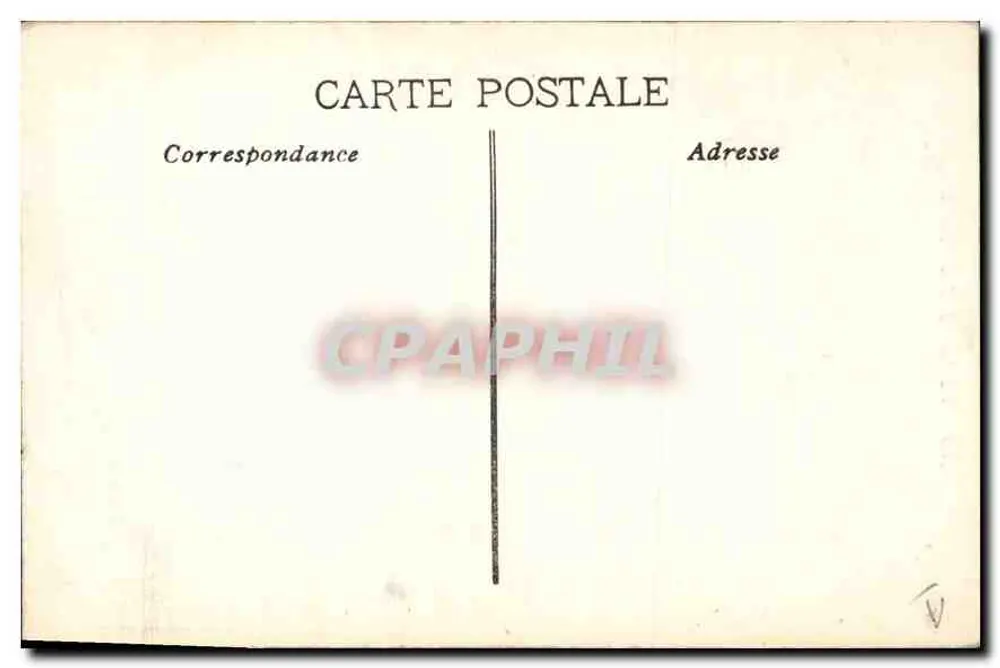 Tartarin de Tarascon — homem em traje de caçador com fuzil e machado, leão em fundo — Coll. I.A. - Verso