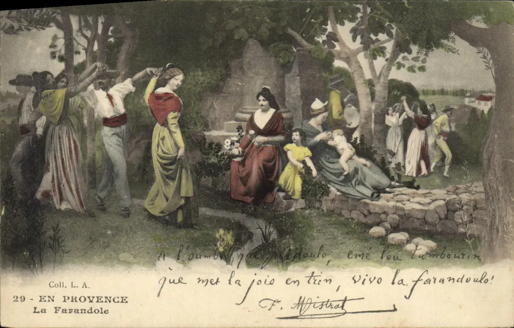 La Farandole — Provence — Coll. L. A. n°29 - Frente