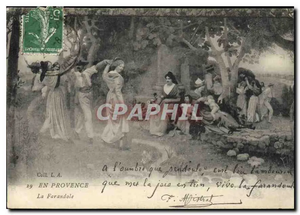 La Farandole — Em Provéncia — Coll. L.A. n°29 - Frente