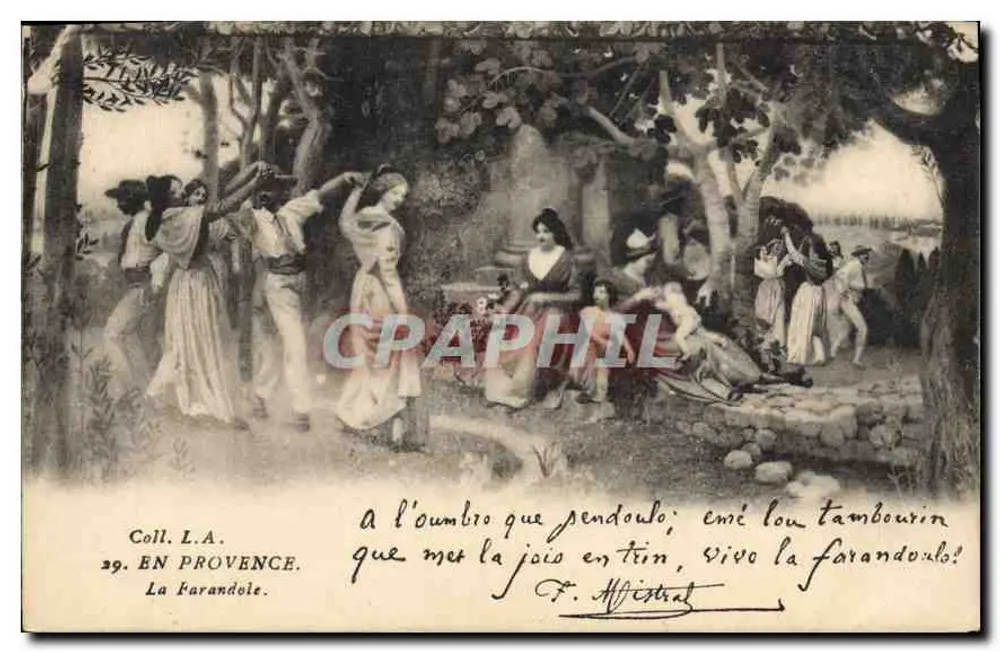 La Karandole — Dança provençal — Coll. L.A. n°29 - Frente