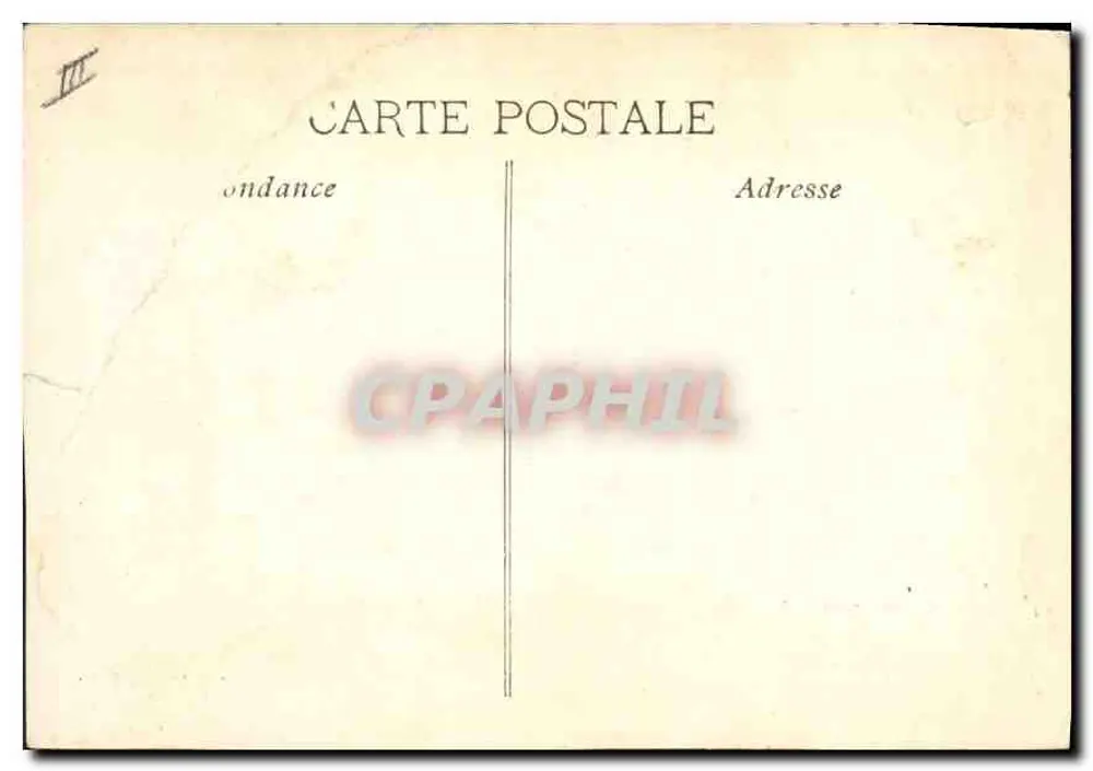 Marselha — La Farandole — editor não identificado, n° de série 63 - Verso
