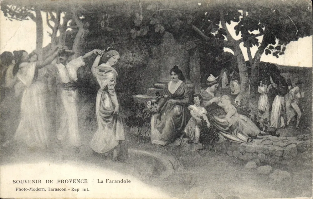 La Farandole — Lembrete de Provença — Photo-Modern, Tarascon - Rep. int. - Frente