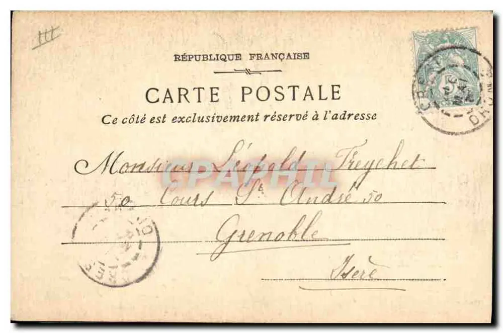 La Farandole — Em Provença — Photo-ateliers Baudouin, Marselha - Verso