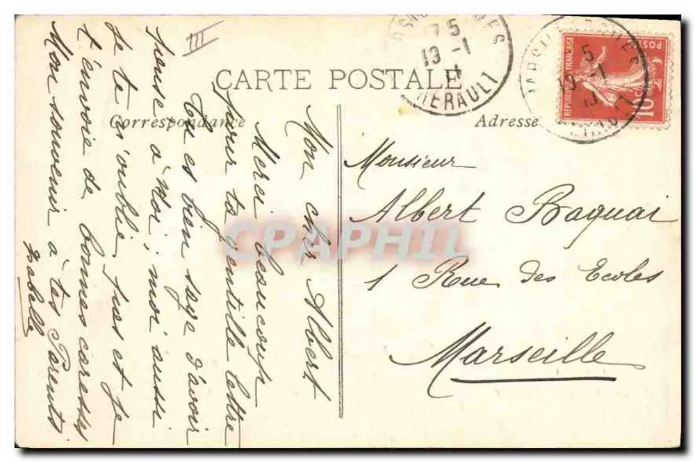 A Farandole — Na Provência — Goil L.A. n°29 - Verso