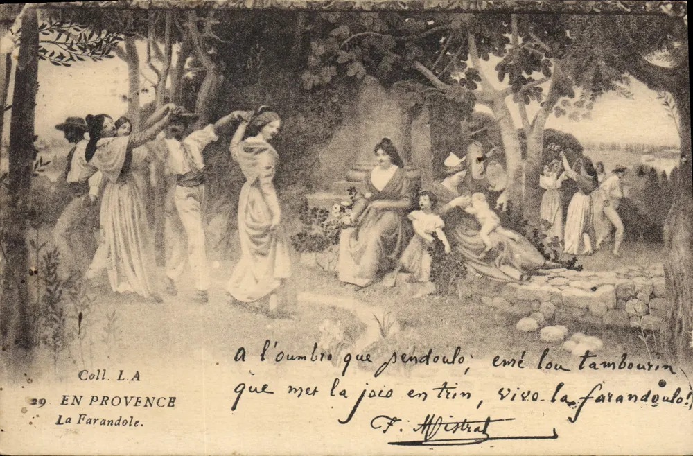 La Farandole — Provença — Coll. LA, n°29 - Frente