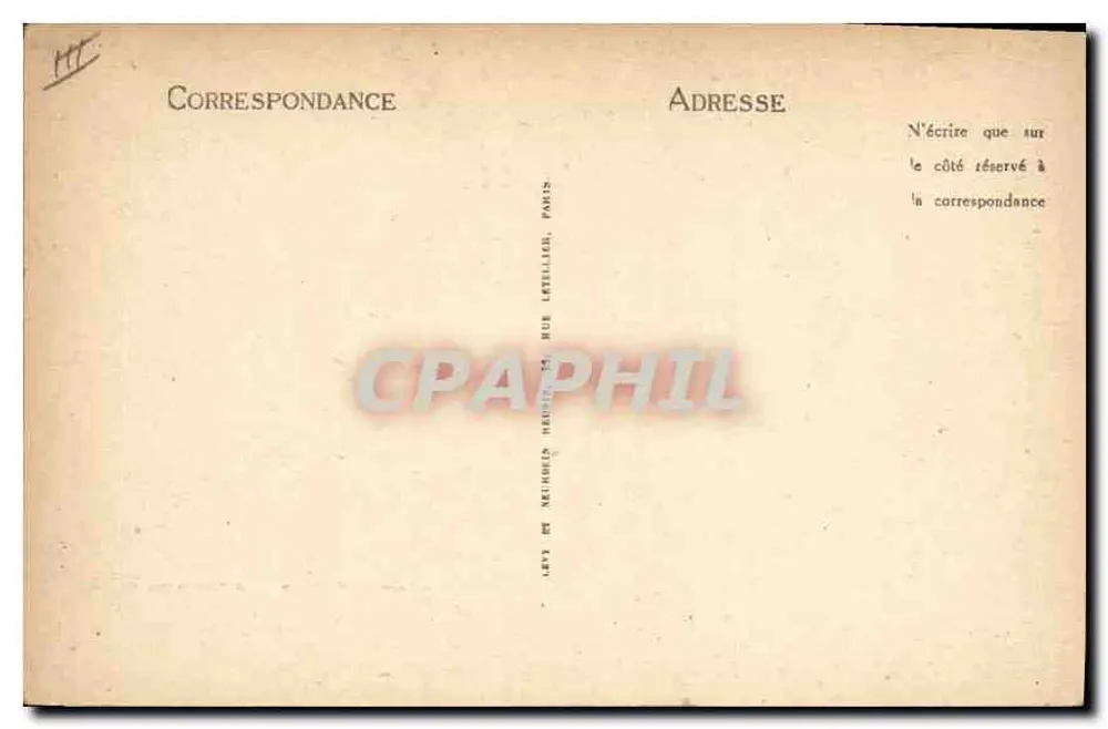 In der Provence - La Farandole, von Valère Bernard - LL - Rückseite
