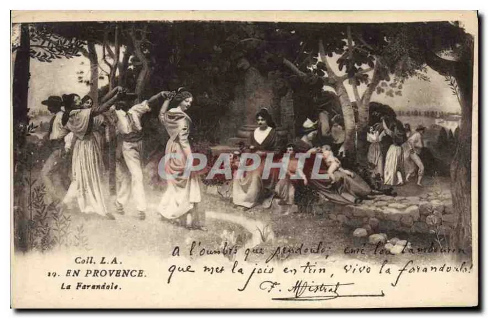 La Farandole — Em Provéncia — Coll. L.A. n°20 - Frente