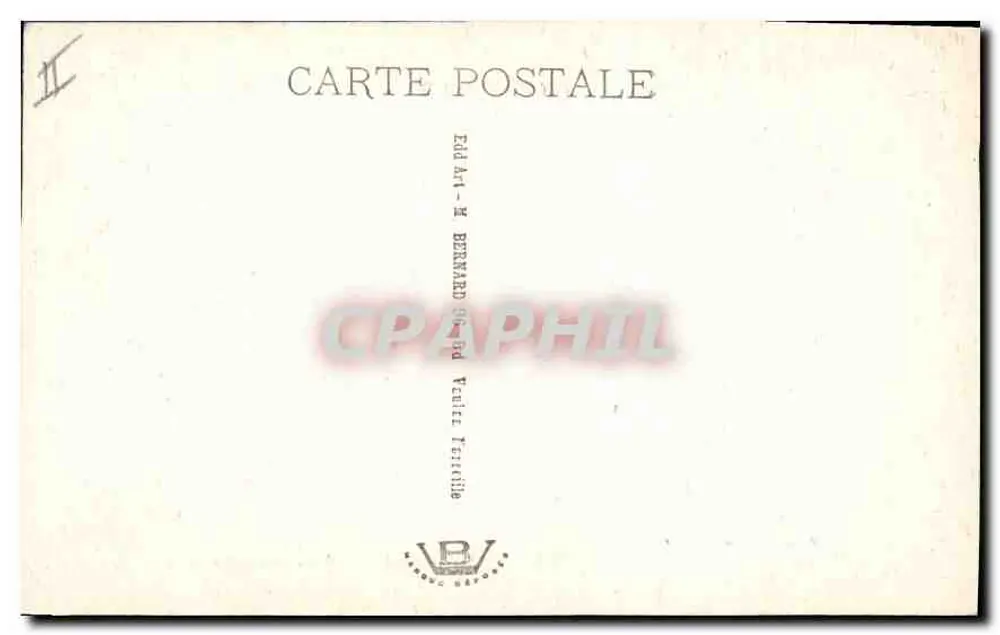 In der Provence — La Farandole, Gemälde von Valère Bernard — Edition Art M Bernard - Rückseite