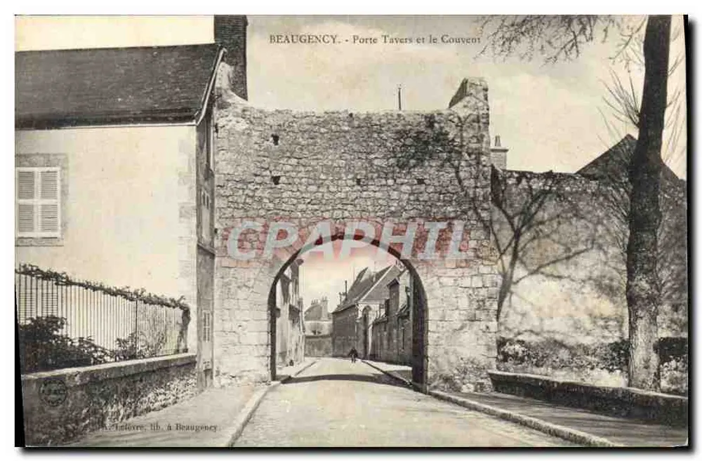 Beaugency - Porta Tavers e o Convento - Frente