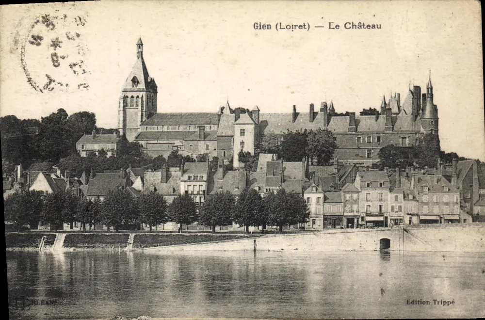 Gien (Loiret) — O Castelo — Edição Trippé - Frente
