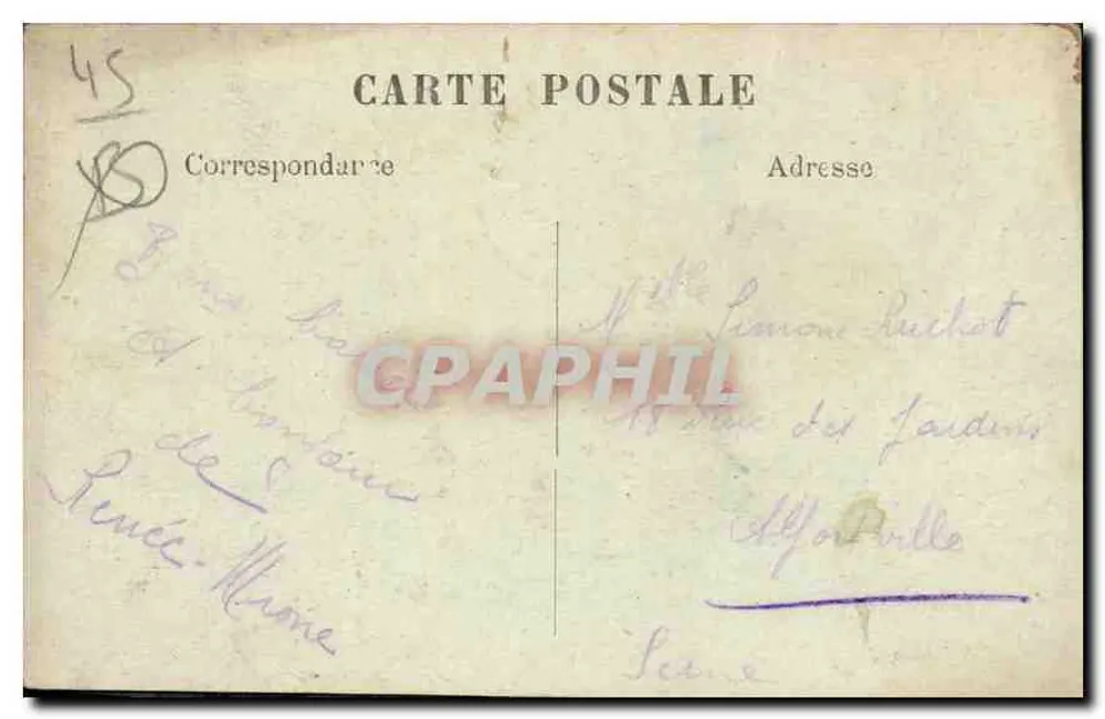 Gien (Loiret) — Zamek — Édit Lesage n°112 - Rewers