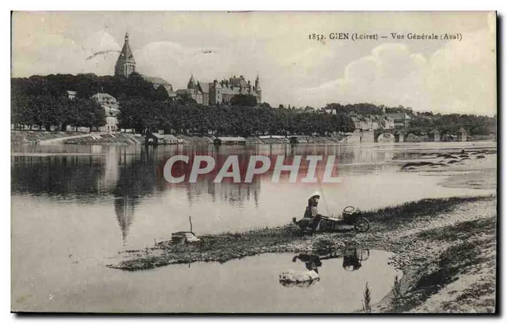 Gien (Loiret) — Vista Geral (Aval) — editor não identificado, número de série não visível - Frente