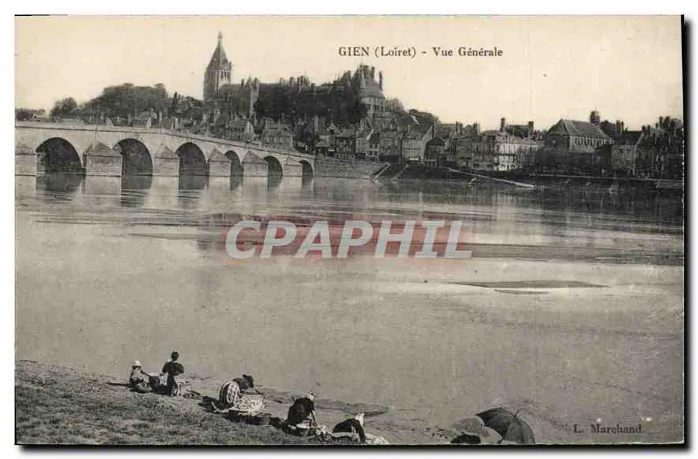 Gien (Loiret) - Vista Geral — L. Marchand - Frente