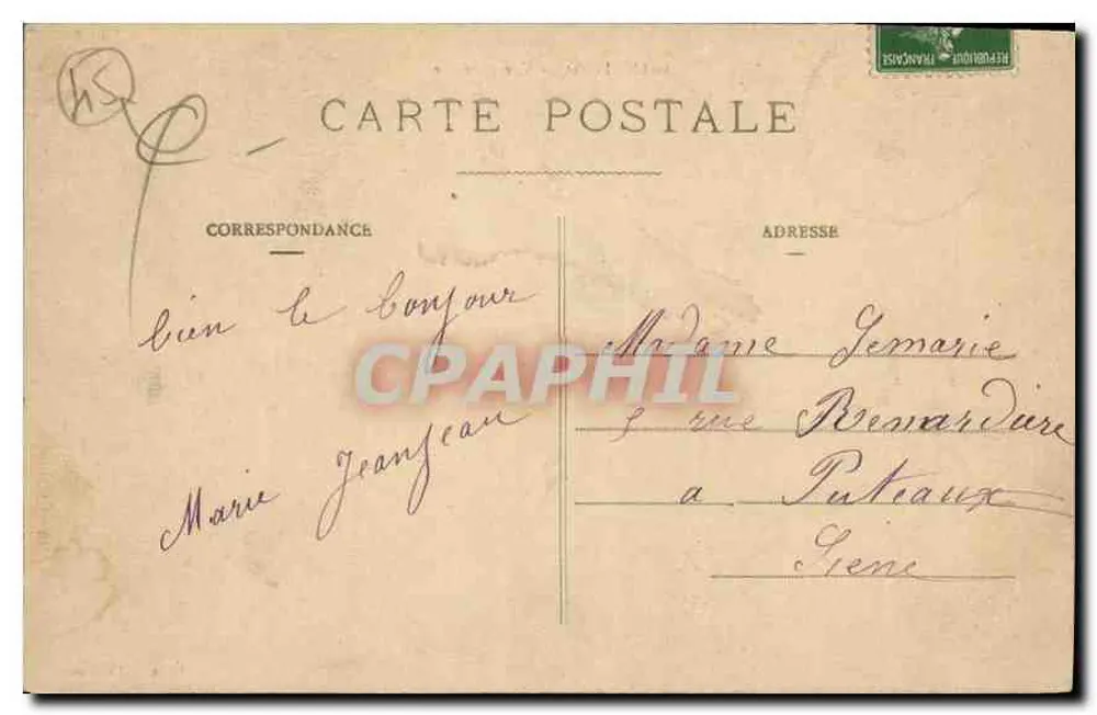 Gien (Loiret) - Vista geral — Livraria Lahousse - Verso