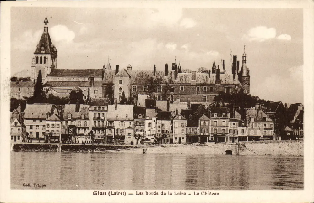Glen (Loiret) — Die Ufer der Loire — Das Schloss — Coll. Trippé - Vorderseite