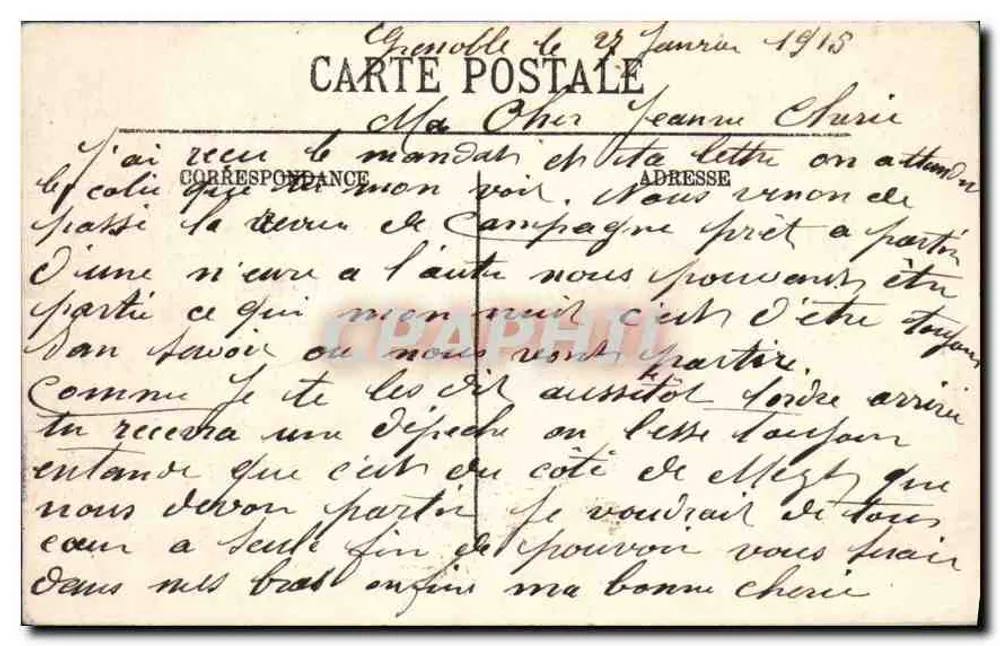 Grenoble — A Praça Grenette — Selectia 51 - Verso