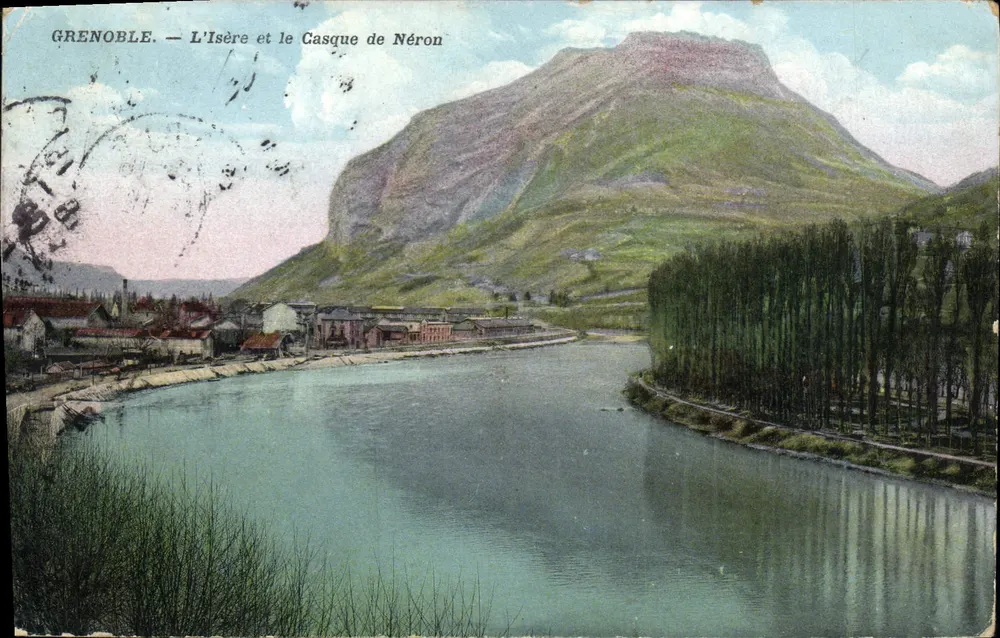 Grenoble — L'Isère et le Casque de Néron — éditeur non visible - Frente