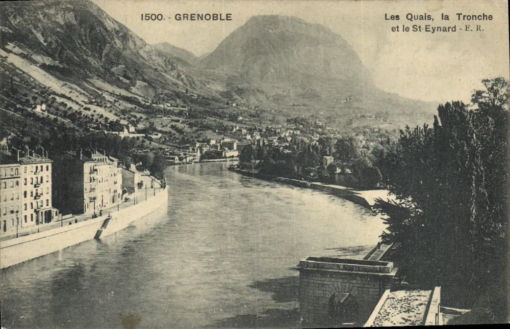 Grenoble — Os Quais, a Tronche e o São Eynard — E.R. - Frente