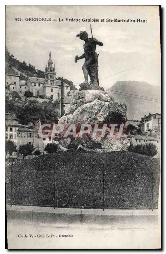 Grenoble — Die gallische Wache und Ste-Marie-d'en-Haut — Cl. A. V. - Coll. L. P. - Grenohls - Vorderseite