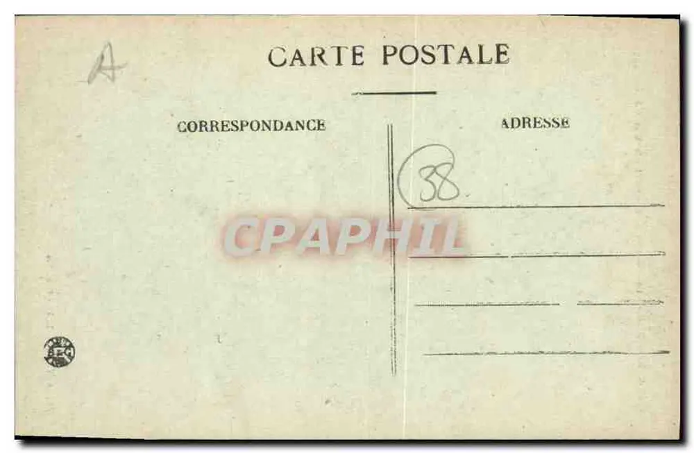 Grenoble — Die gallische Wache und Ste-Marie-d'en-Haut — Cl. A. V. - Coll. L. P. - Grenohls - Rückseite